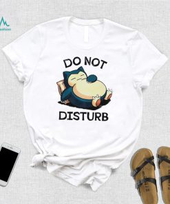 Pokemon Snorlax do not disturb funny shirt