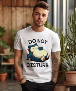 Pokemon Snorlax do not disturb funny shirt