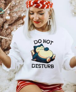 Pokemon Snorlax do not disturb funny shirt