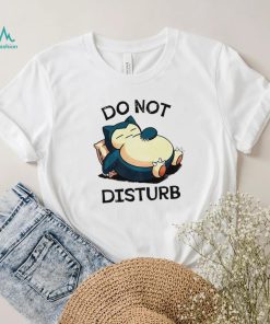 Pokemon Snorlax do not disturb funny shirt