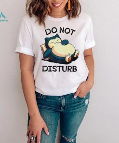 Pokemon Snorlax do not disturb funny shirt