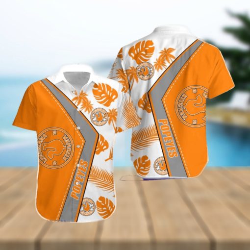 Popeyes Sunset Hawaiian Shirt Brands Logo Summer Aloha Men And Women