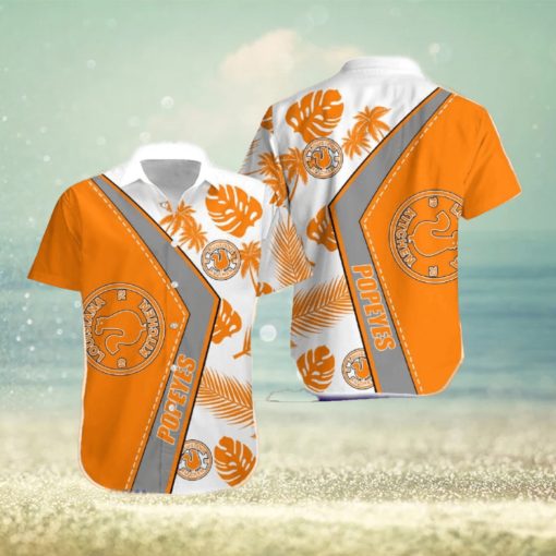 Popeyes Sunset Hawaiian Shirt Brands Logo Summer Aloha Men And Women