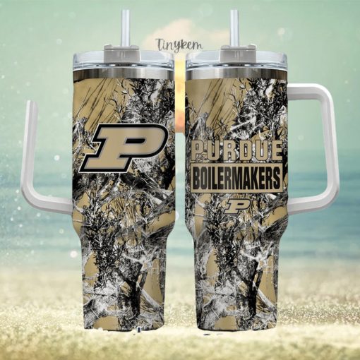 Purdue Boilermakers Realtree Hunting 40oz Tumbler