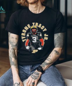 Purdue Boilermakers football Tyrone Tracy Jr 3 cartoon shirt