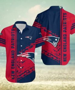 Quarter Style NFL Exclusive New England Patriots Hawaiian Shirt Design