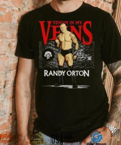 Randy Orton Venom In My Veins WHT Superstars WWE Shirt