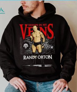 Randy Orton Venom In My Veins WHT Superstars WWE Shirt