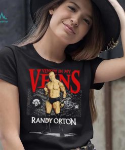 Randy Orton Venom In My Veins WHT Superstars WWE Shirt