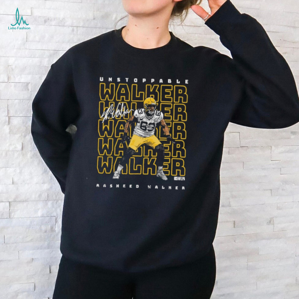 Rasheed Walker Green Bay Packers Unstoppable signature shirt Rasheed Walker Green Bay Packers Unstoppable signature shirt