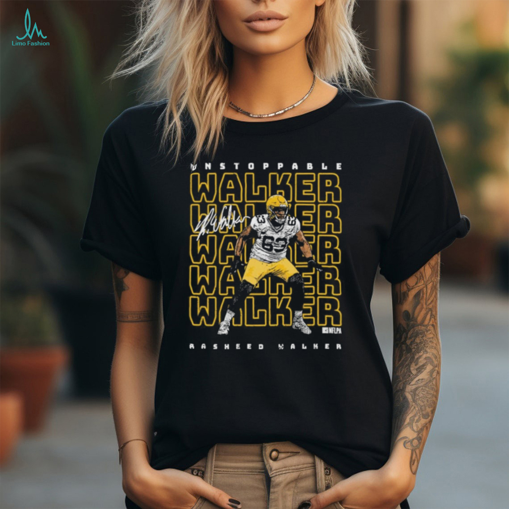 Rasheed Walker Green Bay Packers Unstoppable signature shirt Rasheed Walker Green Bay Packers Unstoppable signature shirt