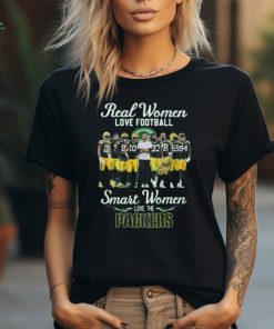 Real Women Love Football Smart Women Love The Packers 2024 Shirt