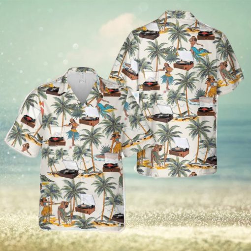 Record Player Hawaiian Shirt