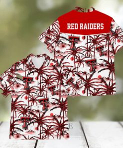 RedRaiders Football Champions Sports Coconut Patterns 3D Hawaiian Shirt For Men Women Gifts New Trending Teams Shirt Hollidays