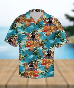Relax Time Dachshund Hippie Summer Vacation Hawaiian Shirt