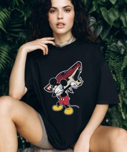 Retro Disney Sports Dabbing Mickey NHL T Shirt