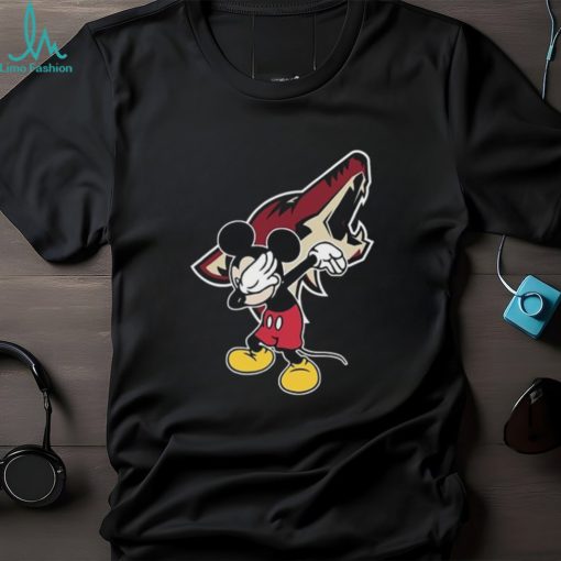 Retro Disney Sports Dabbing Mickey NHL T Shirt