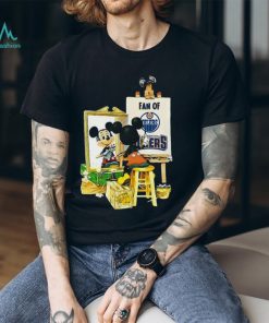 Retro Edmonton Oilers Mickey T Shirt Collection NHL Hockey