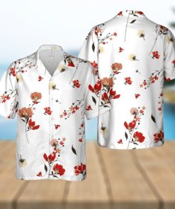 Retro wild flower pattern Hawaiian Shirt