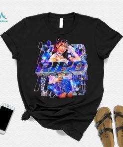 Riho professional wrestling portrait iridescence shirt