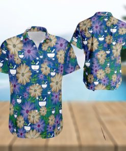 Rite Aid Flower Hawaiian Shirt For Beach