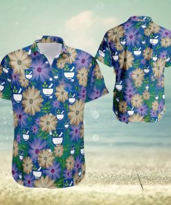 Rite Aid Flower Hawaiian Shirt For Beach