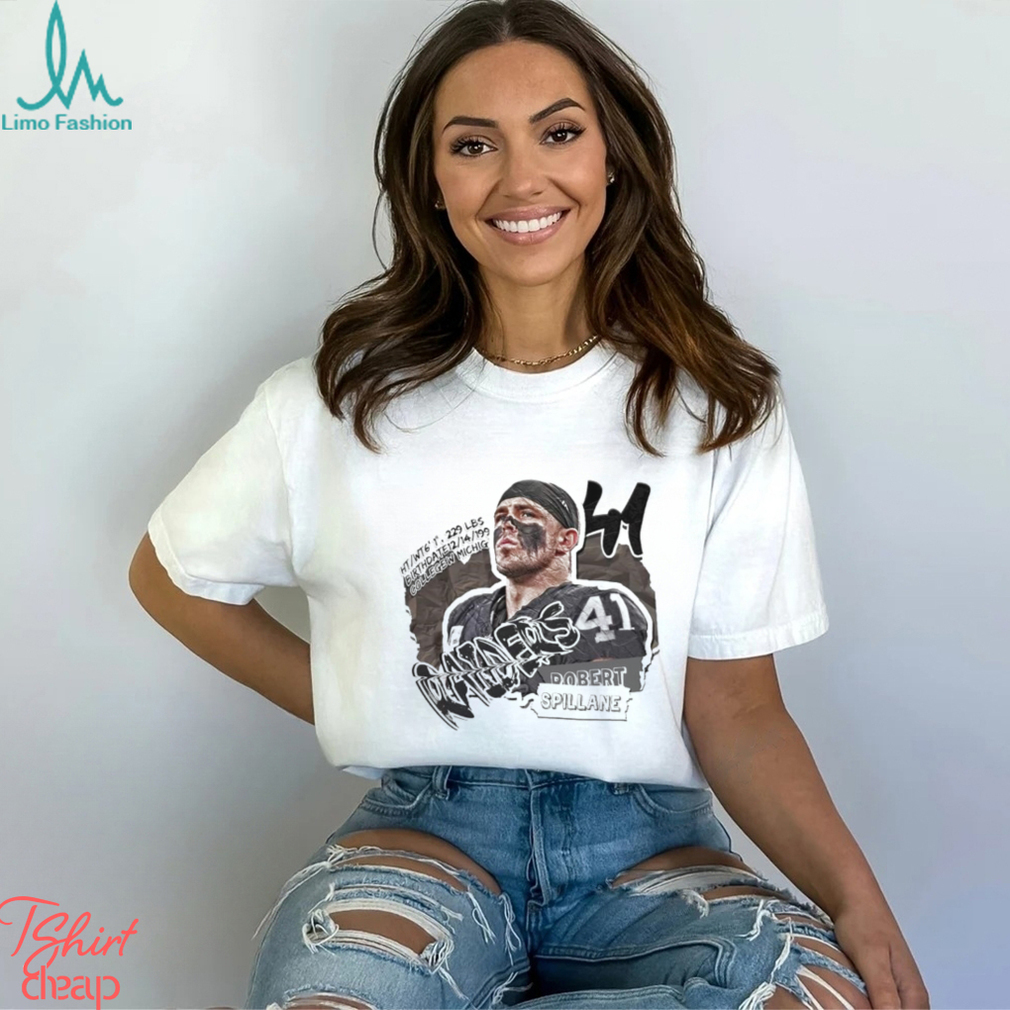 Robert Spillane Raiders Football shirt Robert Spillane Raiders Football shirt