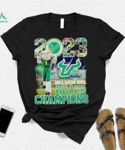 Rocky the Bull mascot South Florida Bulls 2023 Boca Raton Bowl Champions shirt