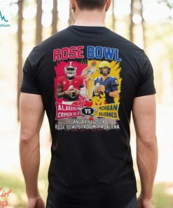 Rose Bowl Alabama Crimson Tide Jalen Milroe Vs Michigan Wolverines Jj Mccarthy January 1, 2024 Shirt