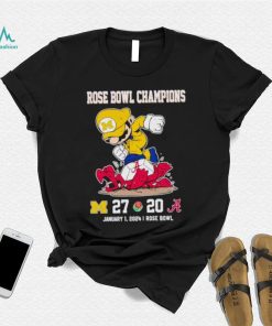 Rose Bowl Game Super Mario Michigan Wolverines stomp Alabama Crimson Tide 27 20 shirt