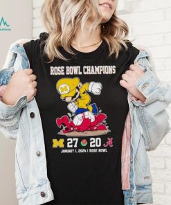 Rose Bowl Game Super Mario Michigan Wolverines stomp Alabama Crimson Tide 27 20 shirt