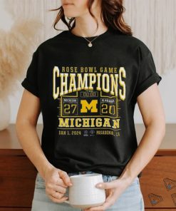 Rose Bowl Michigan Champions T Shirt