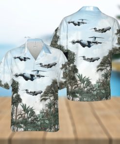 Royal Air Force Atlas C.1 A400M Hawaiian Shirt