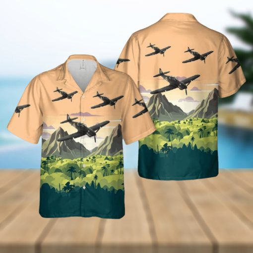 Royal Air Force Boulton Paul Defiant Turret Fighter – Night Fighter Hawaiian Shirt