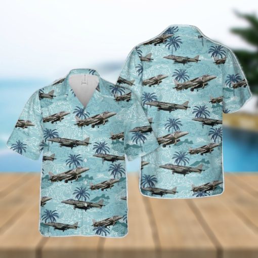 Royal Air Force British Aerospace Harrier Hawaiian Shirt