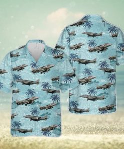 Royal Air Force British Aerospace Harrier Hawaiian Shirt