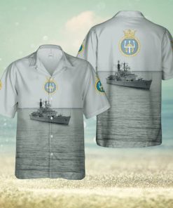 Royal Navy HMS Gloucester (D96) Type 42 destroyer Hawaiian Shirt Gift For Fans