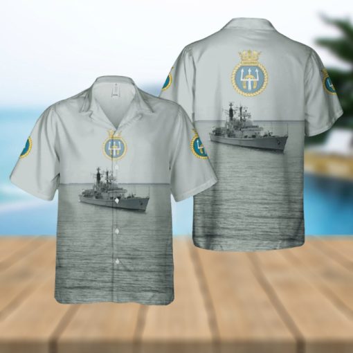 Royal Navy HMS Gloucester (D96) Type 42 destroyer Hawaiian Shirt Gift For Fans