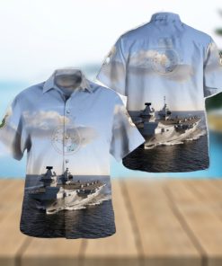 Royal Navy HMS Queen Elizabeth (R08) Hawaiian Shirt For Men And Women