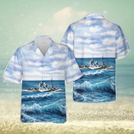 Royal Navy HMS Rodney (29) Hawaiian Shirt Gift Beach Summer