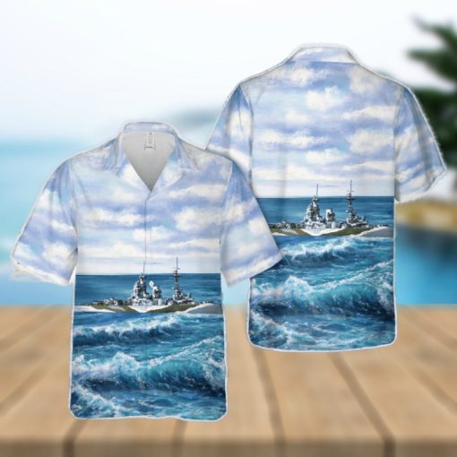 Royal Navy HMS Rodney (29) Hawaiian Shirt Gift Beach Summer