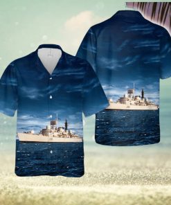 Royal Navy HMS Sheffield (D80) Type 42 destroyer Hawaiian Shirt Men Women Gift Summer