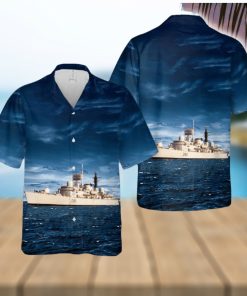 Royal Navy HMS Sheffield (D80) Type 42 destroyer Hawaiian Shirt Men Women Gift Summer