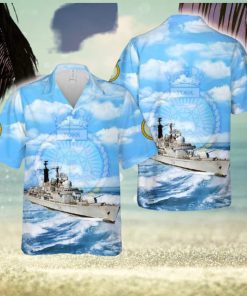 Royal Navy HMS York (D98) Type 42 destroyer Hawaiian Shirt Gift For Fans