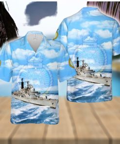 Royal Navy HMS York (D98) Type 42 destroyer Hawaiian Shirt Gift For Fans