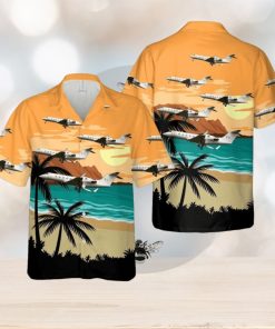 Royal Netherlands Air Force Gulfstream G IV 3D Hawaiian Shirt Beach Lover Gift