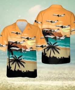 Royal Netherlands Air Force Gulfstream G IV 3D Hawaiian Shirt Beach Lover Gift