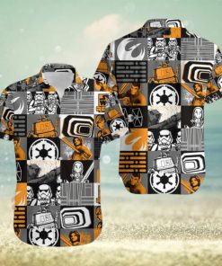 Royal Rebellion Star Wars Black And Yellow Hawaiian Shirts