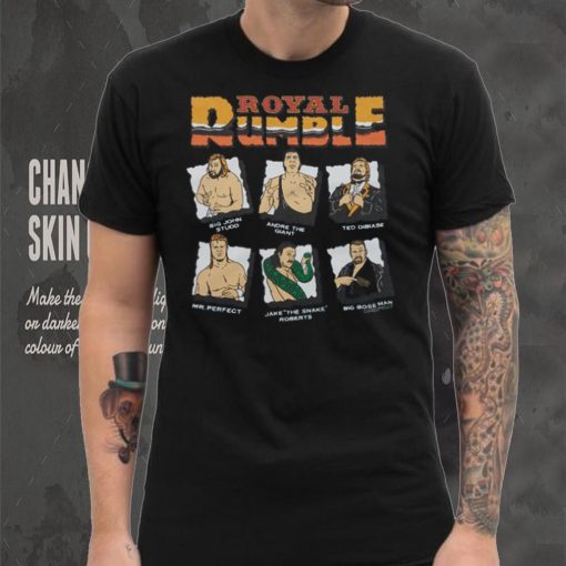 Royal Rumble Golden Era Retro WWE Event T Shirt