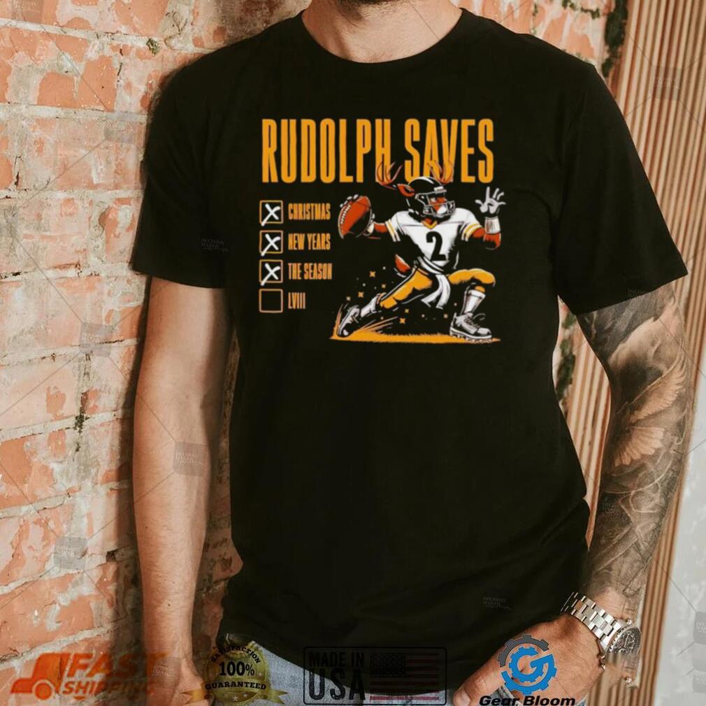 Rudolph saves Christmas New Years The season LVII shirt Rudolph saves Christmas New Years The season LVII shirt